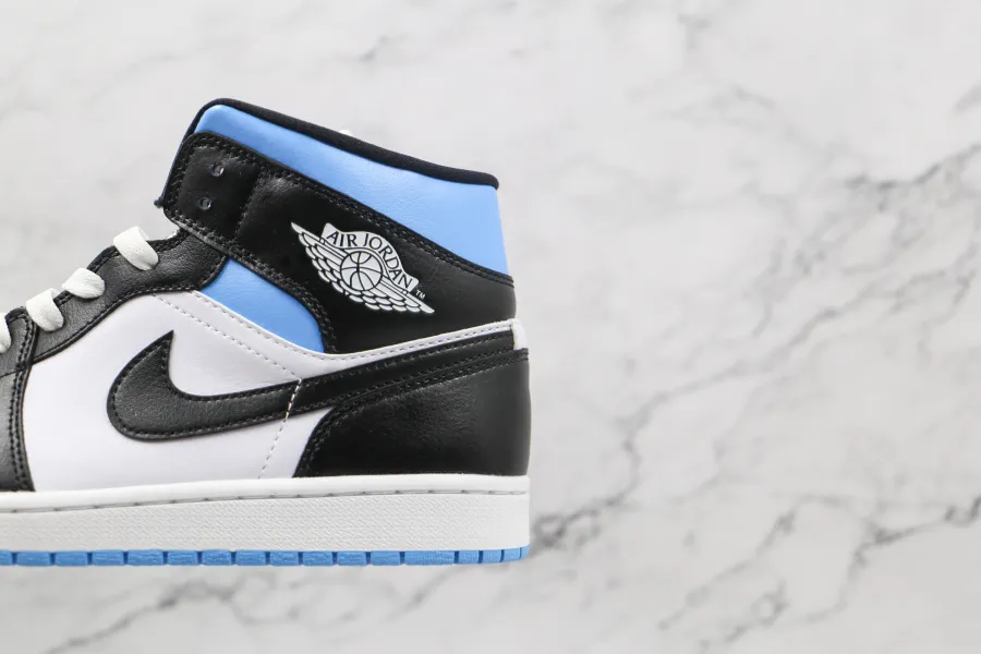 Wmns Air Jordan 1 Mid University Blue 