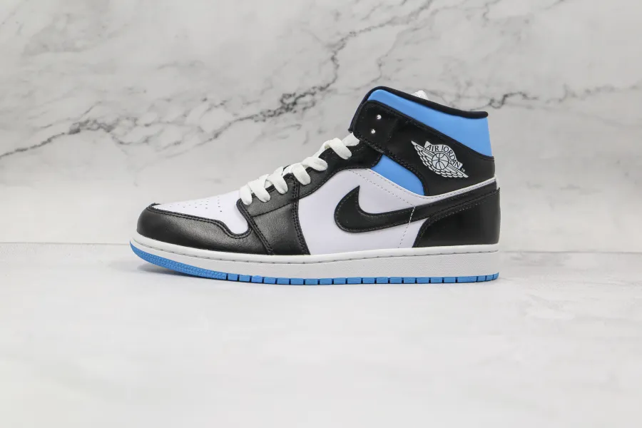 Wmns Air Jordan 1 Mid University Blue 