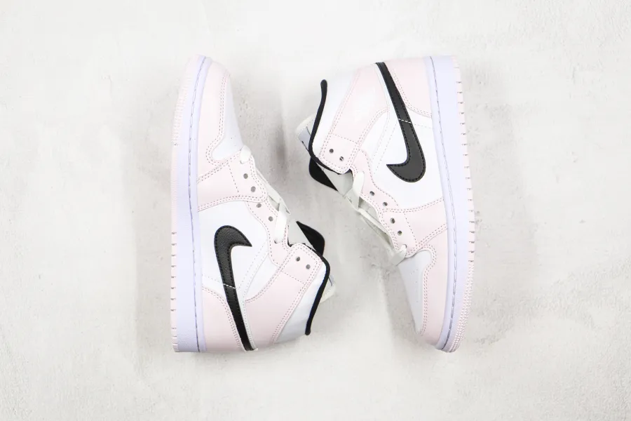 Wmns Air Jordan 1 Mid Barely Rose 