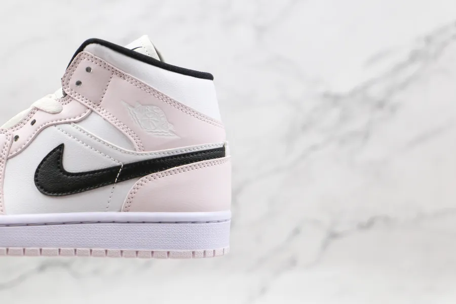 Wmns Air Jordan 1 Mid Barely Rose 