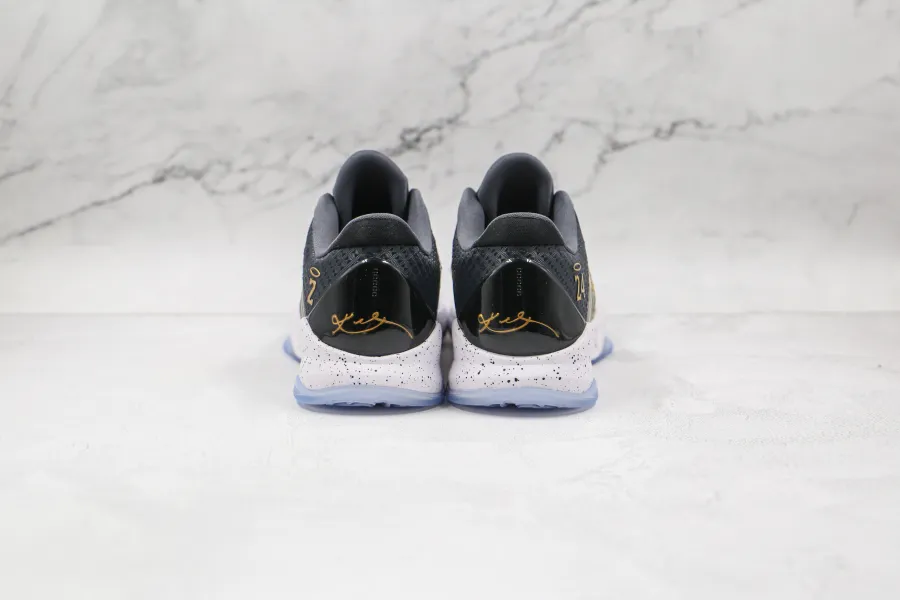 Nike Kobe 5 Black White Gold