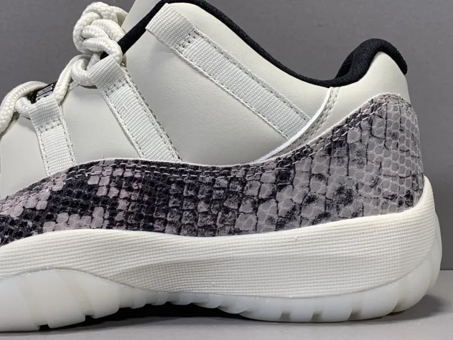 Air Jordan 11 Retro Low Light Bone Snakeskin