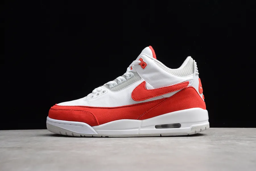 Air Jordan 3 Tinker White University Red