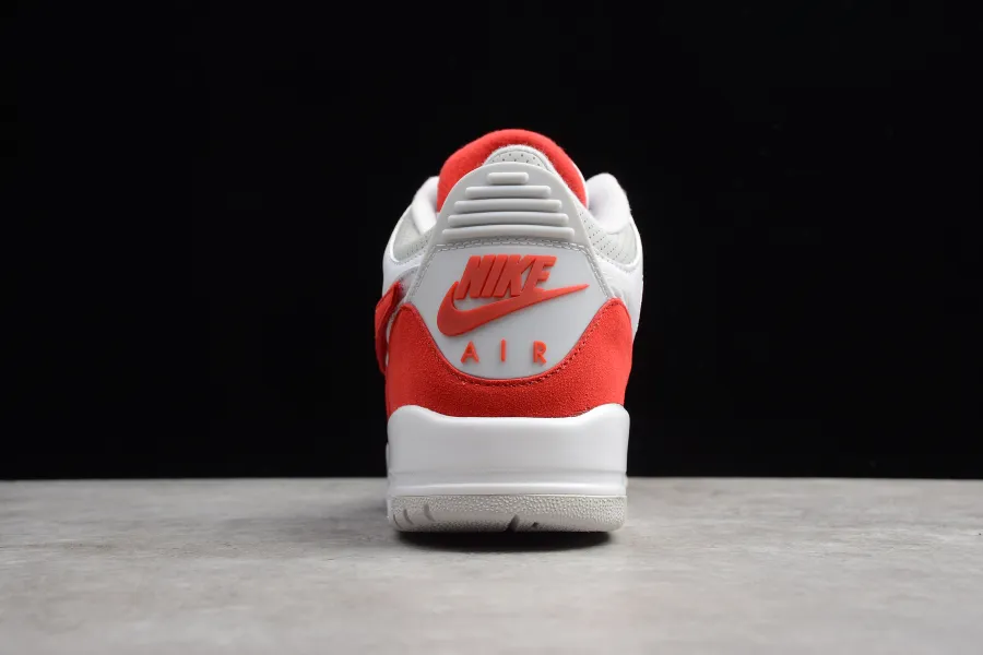 Air Jordan 3 Tinker White University Red