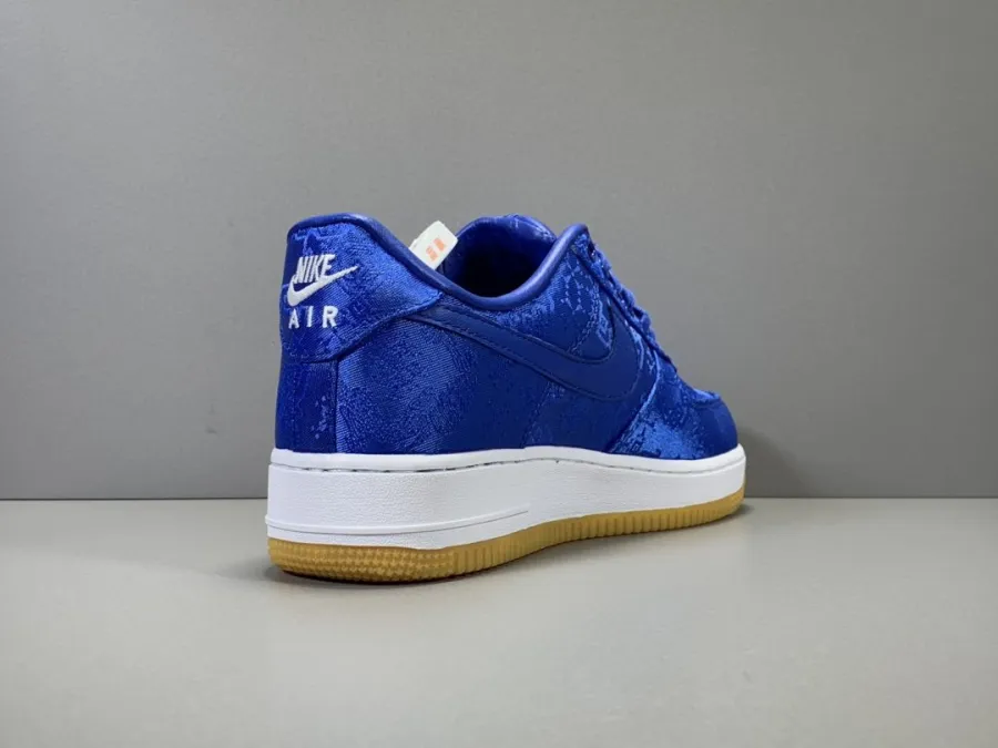 Clot Air Force 1 Low Blue Silk