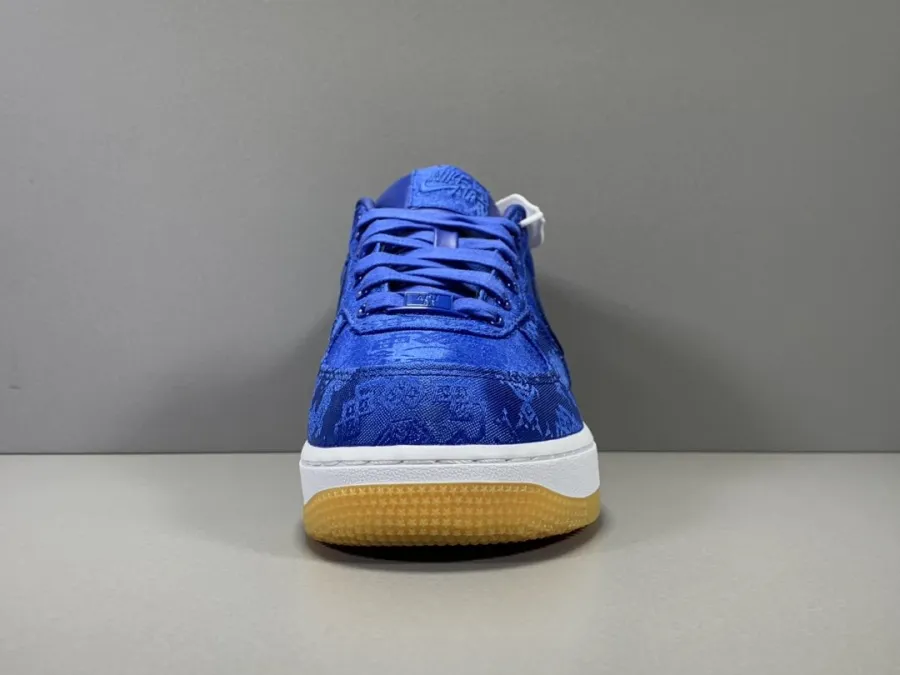 Clot Air Force 1 Low Blue Silk