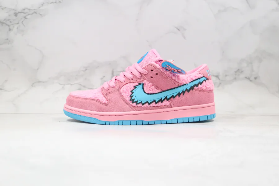 Grateful Dead X Sb Dunk Low Pink Bear