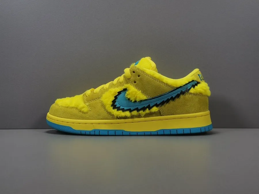 Grateful Dead X Sb Dunk Low Yellow Bear