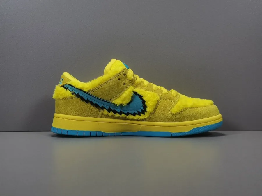 Grateful Dead X Sb Dunk Low Yellow Bear