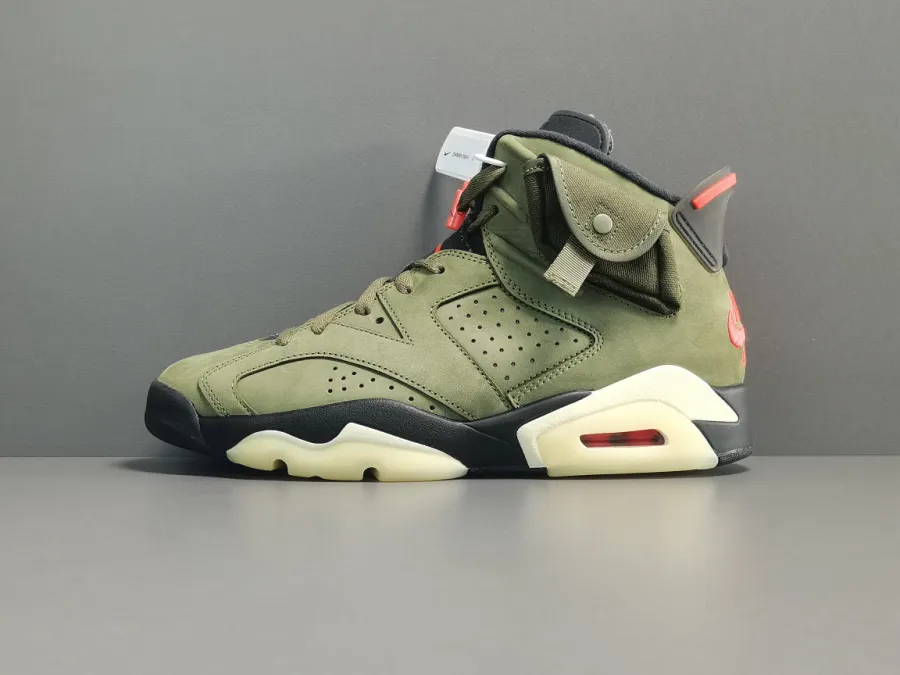 Travis Scott X Air Jordan 6 Medium Olive