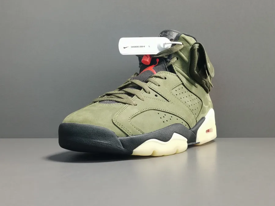 Travis Scott X Air Jordan 6 Medium Olive