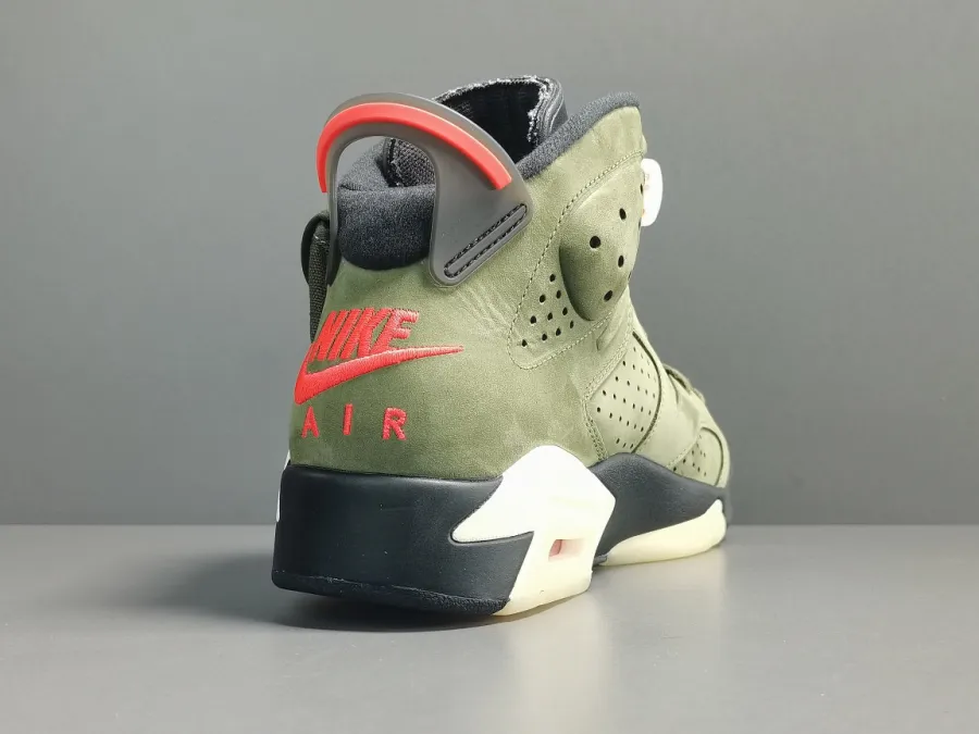 Travis Scott X Air Jordan 6 Medium Olive