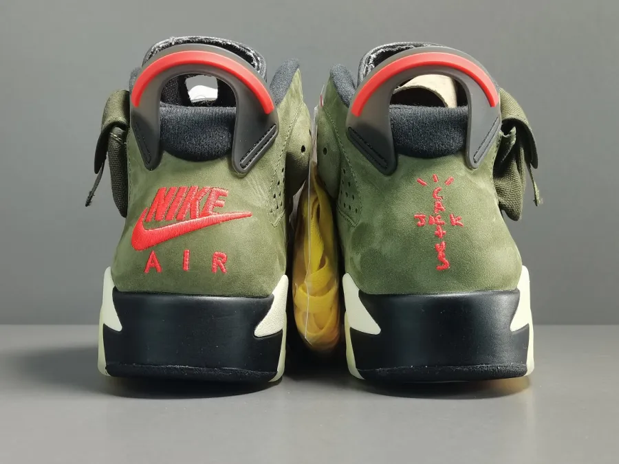 Travis Scott X Air Jordan 6 Medium Olive