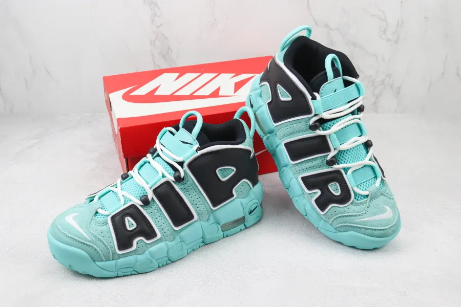 Air More Uptempo Light Aqua 