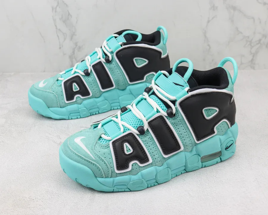 Air More Uptempo Light Aqua 