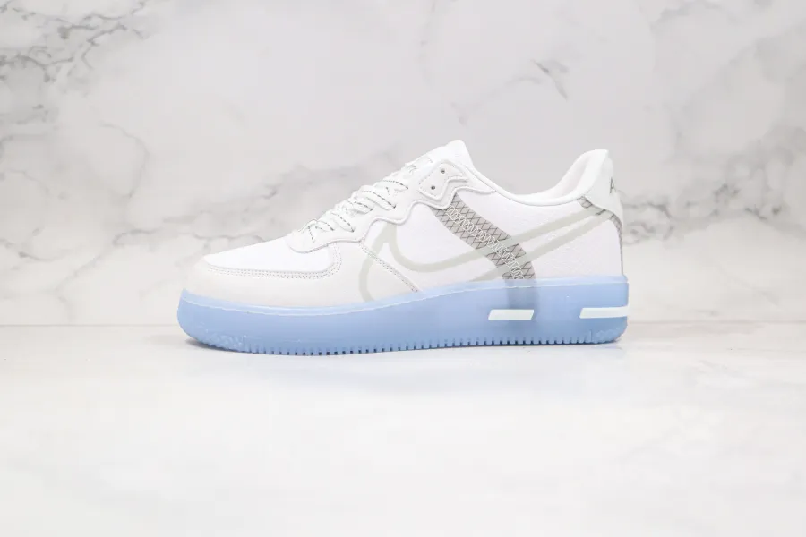 Air Force 1 React White Ice