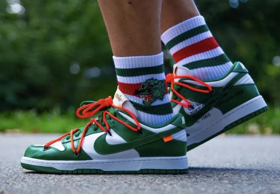 Off-White Dunk Low Pine Green