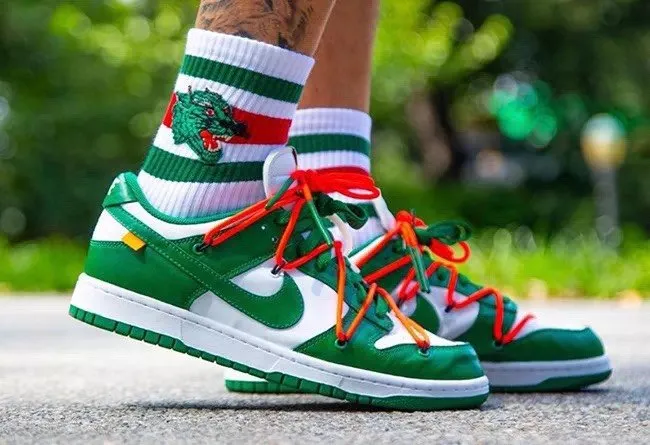 Off-White Dunk Low Pine Green