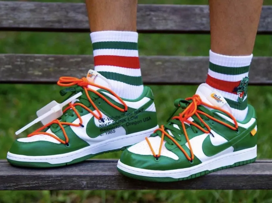 Off-White Dunk Low Pine Green