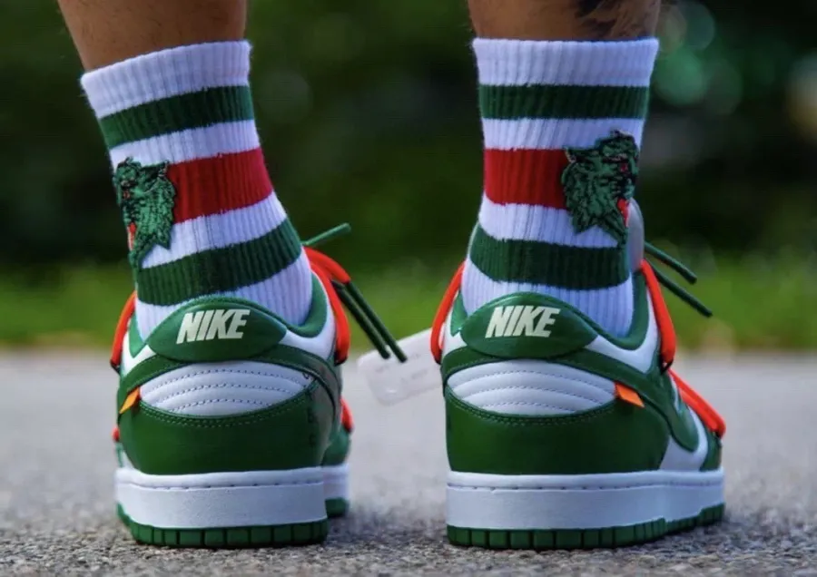 Off-White Dunk Low Pine Green