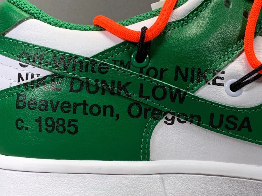 Off-White Dunk Low Pine Green