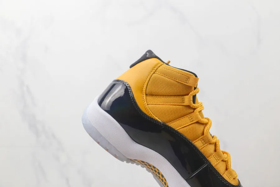 Jordan 11 Black Yellow