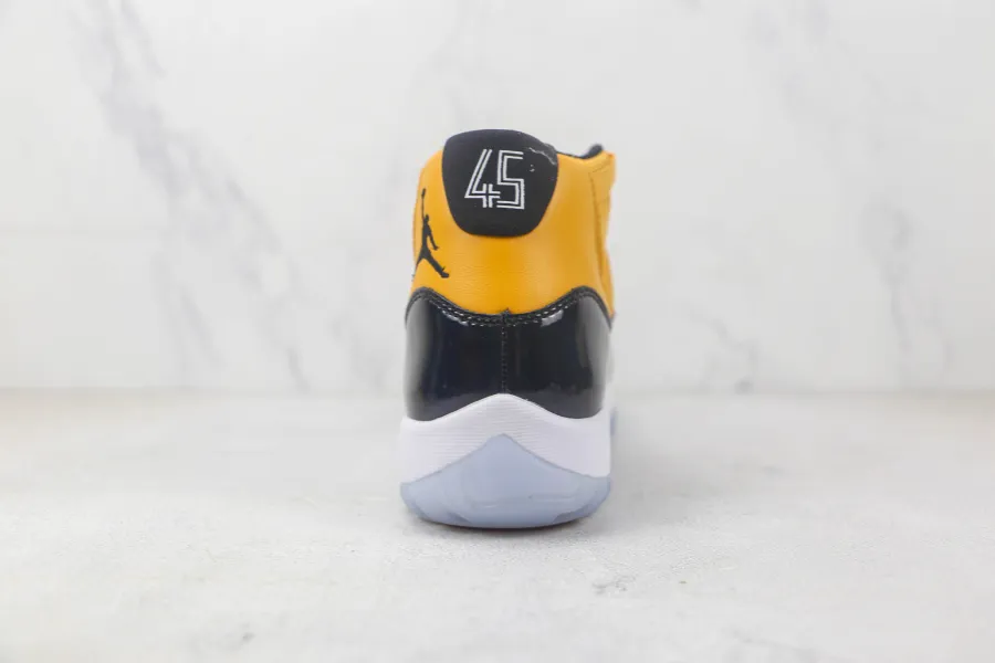 Jordan 11 Black Yellow