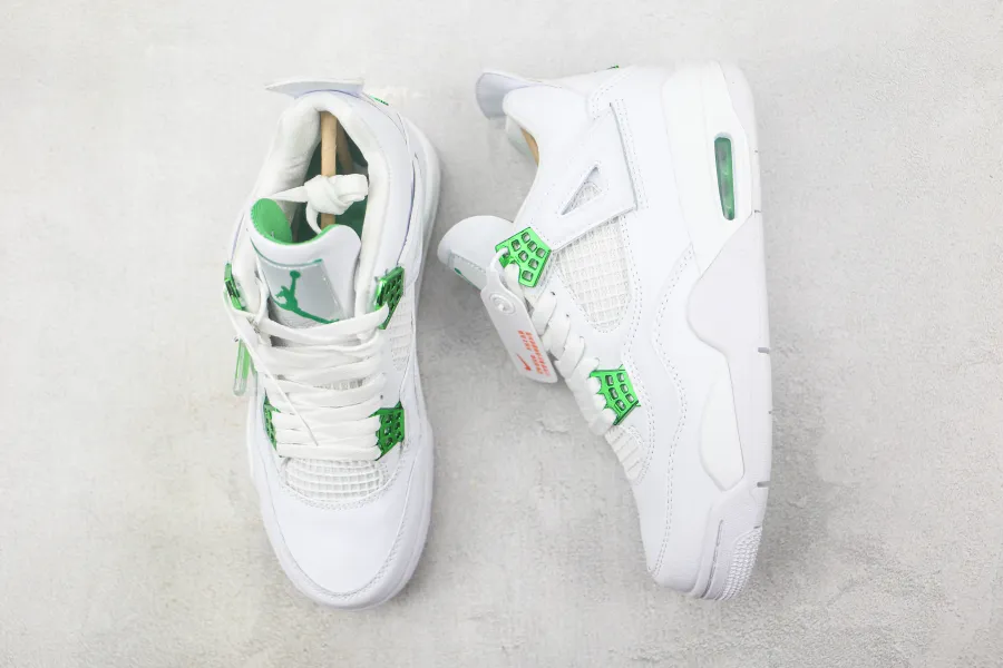 Air Jordan 4 Retro Green Metallic 