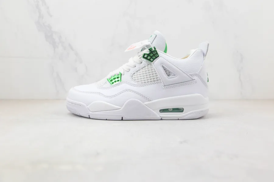 Air Jordan 4 Retro Green Metallic 