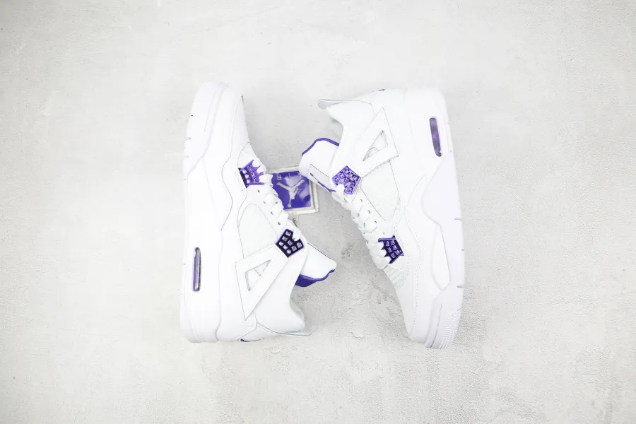 Air Jordan 4 Retro Purple Metallic