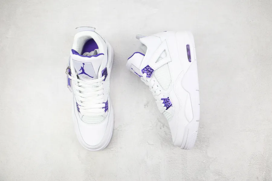 Air Jordan 4 Retro Purple Metallic