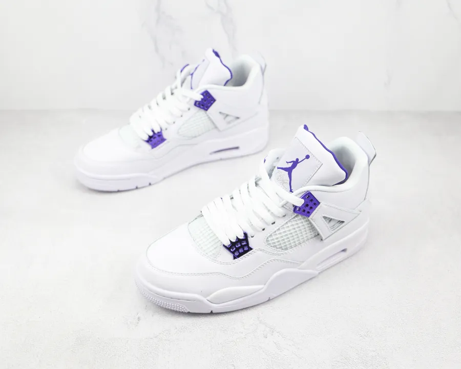 Air Jordan 4 Retro Purple Metallic