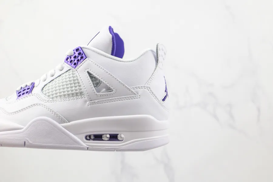 Air Jordan 4 Retro Purple Metallic