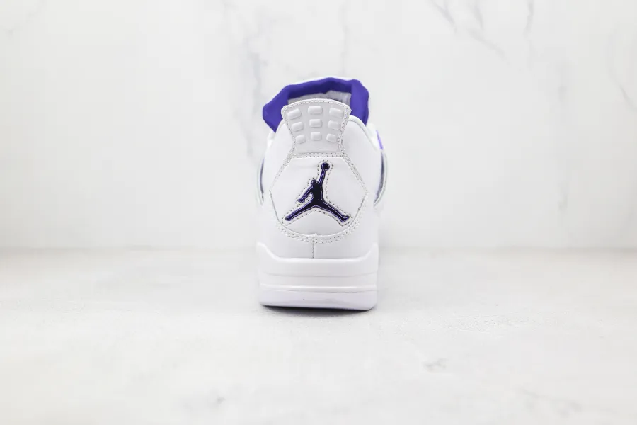 Air Jordan 4 Retro Purple Metallic