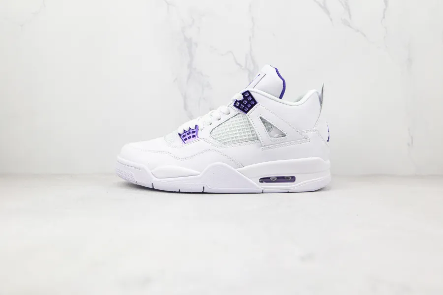 Air Jordan 4 Retro Purple Metallic