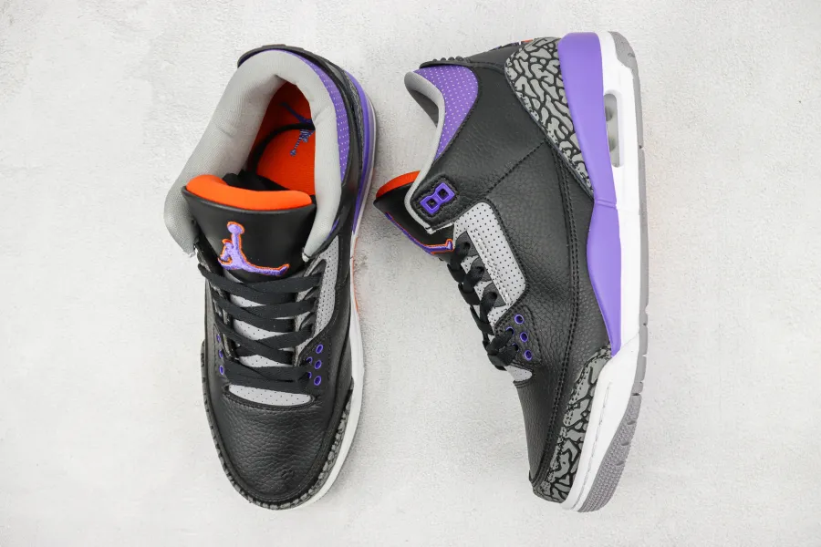 Air Jordan 3 Court Purple