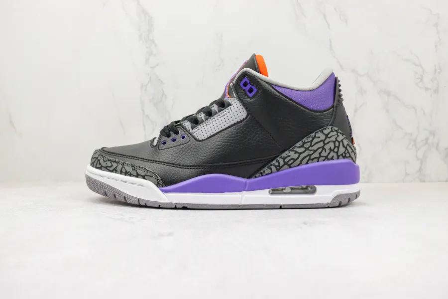 Air Jordan 3 Court Purple