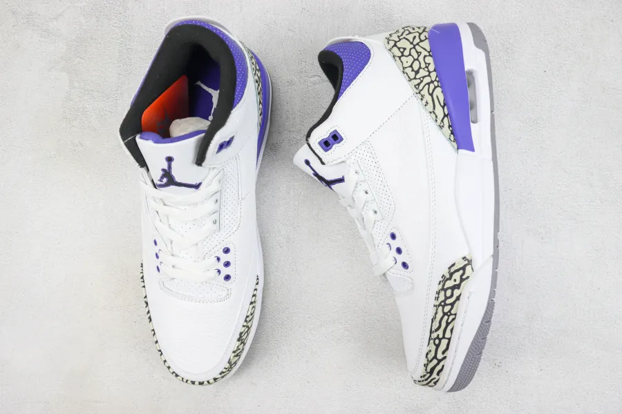 Jordan 3 Dark Iris