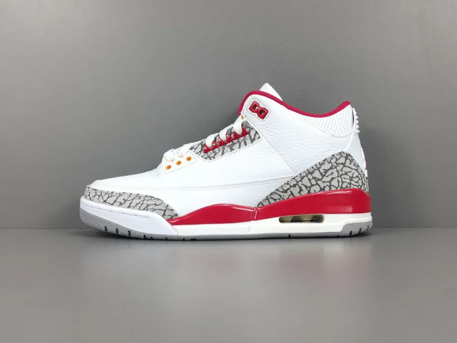 Jordan 3 Cardinal