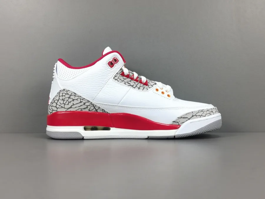 Jordan 3 Cardinal