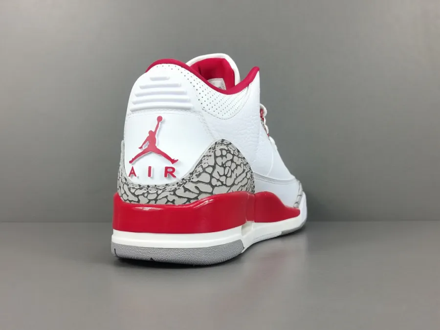 Jordan 3 Cardinal