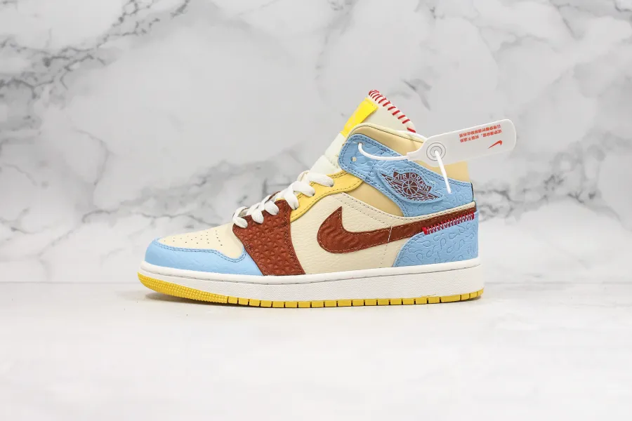 Maison Chateau Jordan 1 Mid Fearless