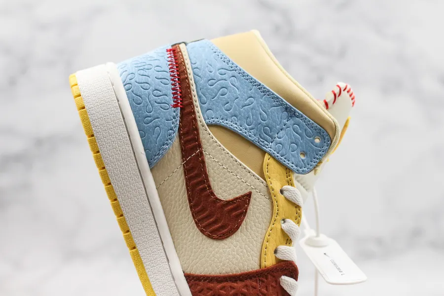 Maison Chateau Jordan 1 Mid Fearless