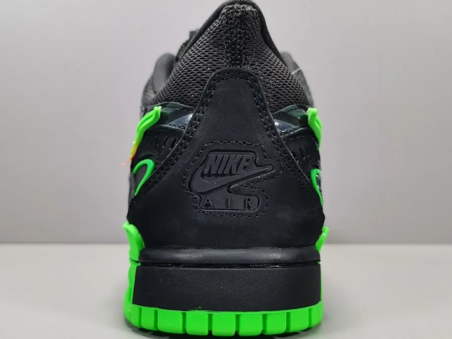 Off-White X Air Rubber Dunk Green Strike