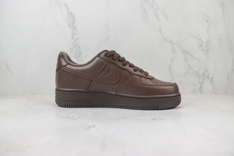 Supreme X Air Force 1 Low Box Logo Baroque Brown 