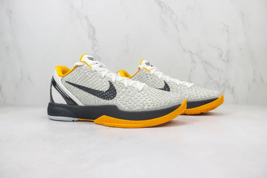 Nike Zoom Kobe 6 Protro Playoff Pack White Del Sol 