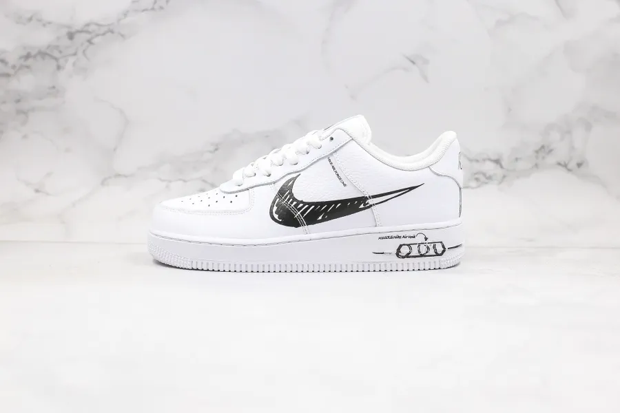 Nike Air Force 1 Low Sketch Pack Black