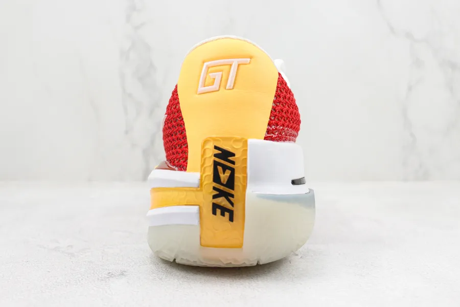 Air Zoom Gt Cut White Red Gold