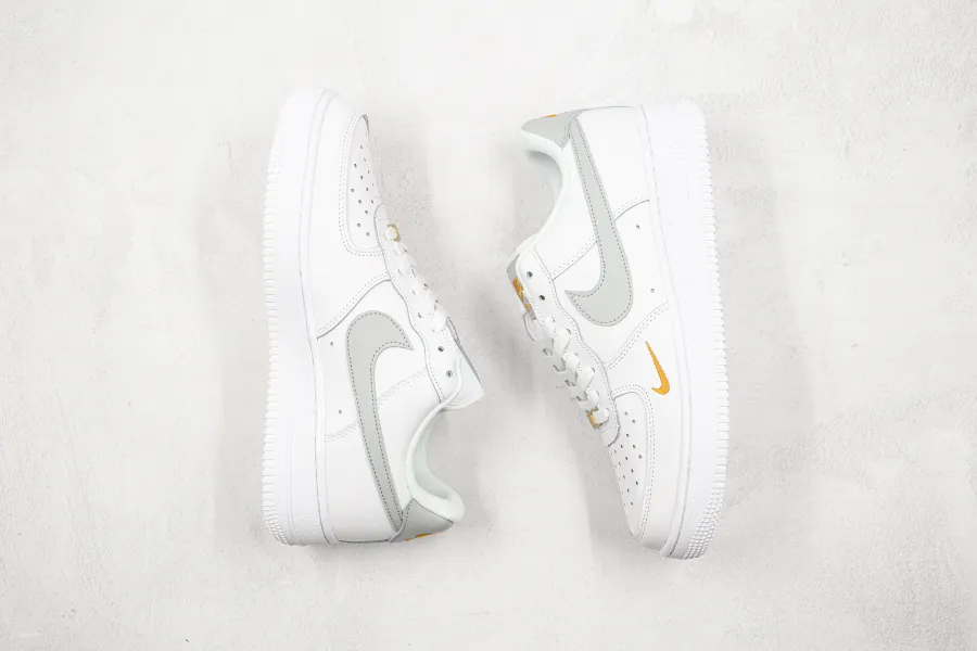 Nike Air Force 1 Low White/Grey/Gold 