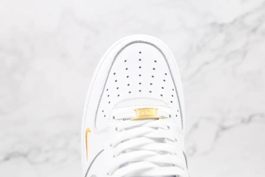 Nike Air Force 1 Low White/Grey/Gold 